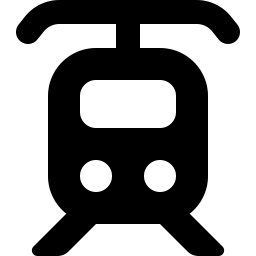 Font Awesome Train Tram icon