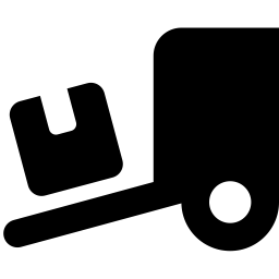 Font Awesome Truck Ramp Box icon