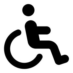 Font Awesome Wheelchair icon