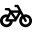 Font Awesome Bicycle icon