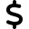 Font Awesome Dollar Sign icon