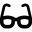 Font Awesome Glasses icon
