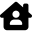 Font Awesome House Chimney User icon