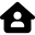 Font Awesome House User icon