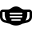 Font Awesome Mask Face icon