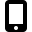 Font Awesome Mobile Screen Button icon