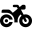 Font Awesome Motorcycle icon