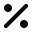 Font Awesome Percent icon