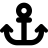 Font Awesome Anchor icon