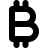 Font Awesome Bitcoin Sign icon