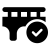 FontAwesome-Bridge-Circle-Check icon