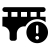 FontAwesome-Bridge-Circle-Exclamation icon