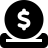 FontAwesome-Circle-Dollar-to-Slot icon
