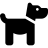 FontAwesome-Dog icon