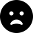 FontAwesome-Face-Frown-Open icon