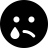 FontAwesome-Face-Sad-Tear icon
