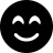 Font Awesome Face Smile Beam icon