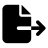 FontAwesome-File-Export icon