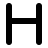 FontAwesome-H icon