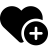 FontAwesome-Heart-Circle-Plus icon