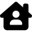 FontAwesome-House-Chimney-User icon