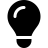 Font Awesome Lightbulb icon