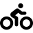 FontAwesome-Person-Biking icon