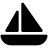 FontAwesome-Sailboat icon