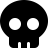Font Awesome Skull icon