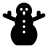 FontAwesome-Snowman icon