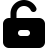 FontAwesome-Unlock-Keyhole icon