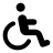 FontAwesome-Wheelchair icon