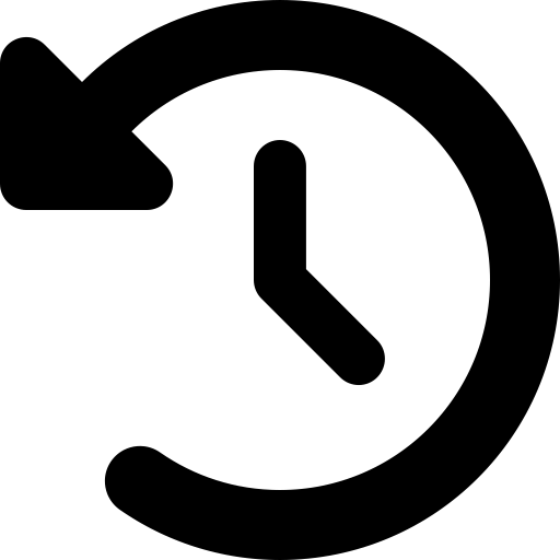 FontAwesome-Clock-Rotate-Left icon