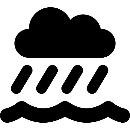 FontAwesome-Cloud-Showers-Water icon