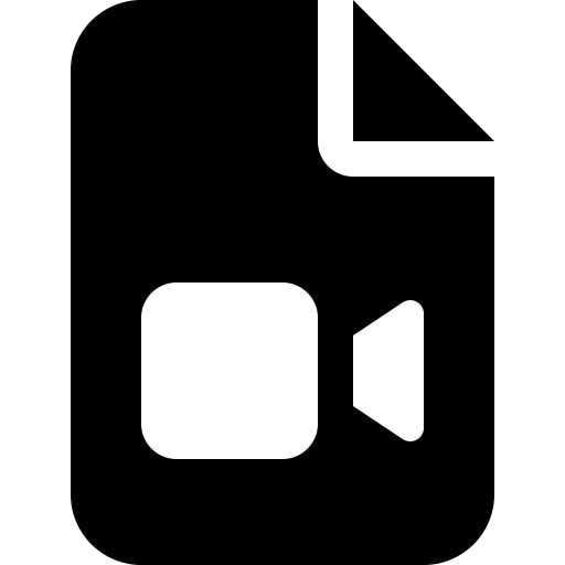 FontAwesome-File-Video icon