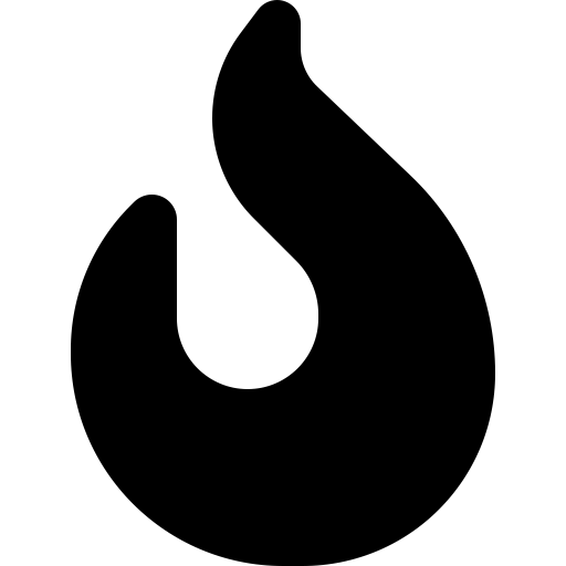 FontAwesome-Fire-Flame-Curved icon