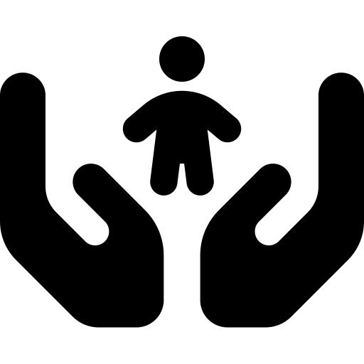 FontAwesome-Hands-Holding-Child icon
