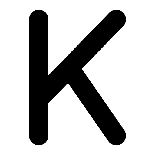 FontAwesome-K icon