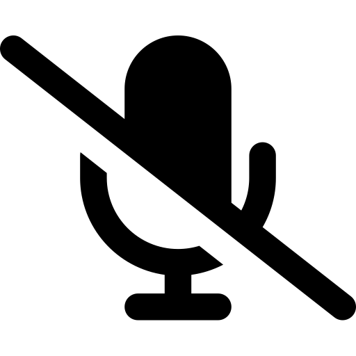 FontAwesome-Microphone-Slash icon