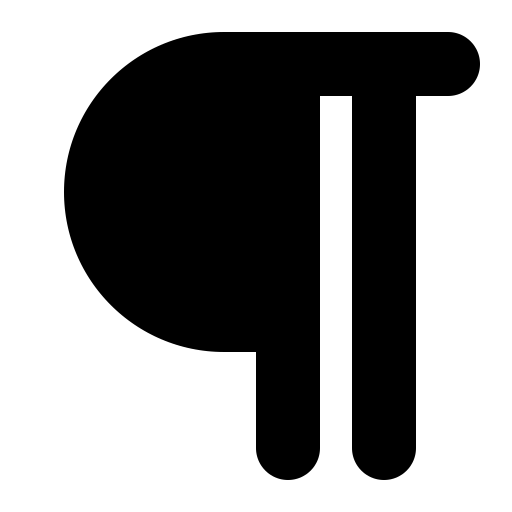 FontAwesome-Paragraph icon