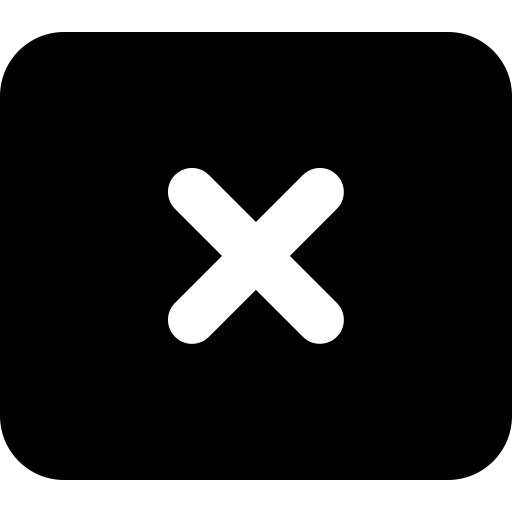 FontAwesome-Rectangle-Xmark icon