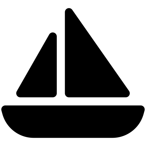 FontAwesome-Sailboat icon