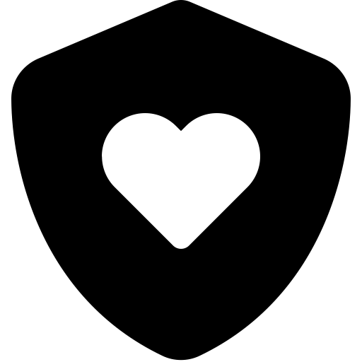 FontAwesome-Shield-Heart icon