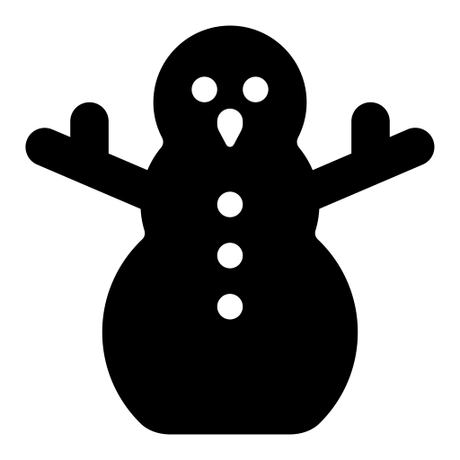 FontAwesome-Snowman icon
