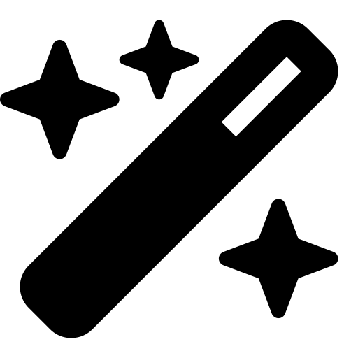 Font Awesome Wand Magic Sparkles icon