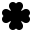 Font Awesome Clover icon