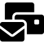 Font Awesome Envelopes Bulk icon