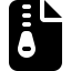 Font Awesome File Zipper icon