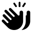 Font Awesome Hands Clapping icon