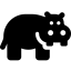 Font Awesome Hippo icon